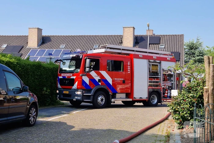 Brandweer ingezet voor gaslekkage
