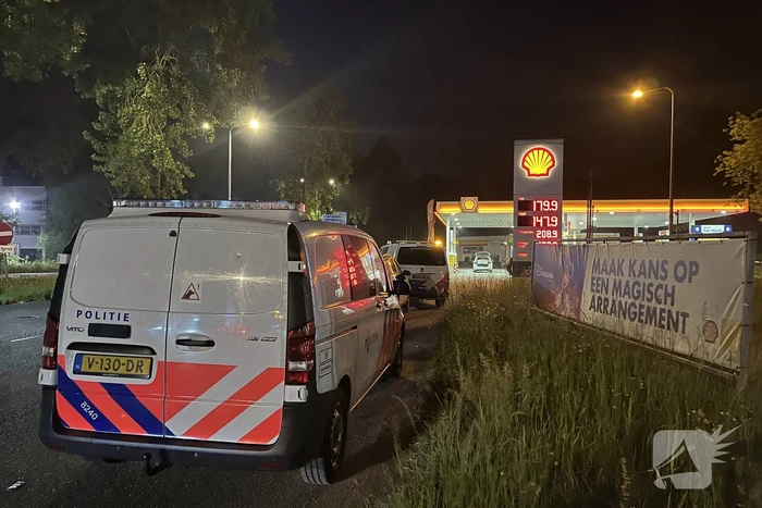Overval op tankstation Shell