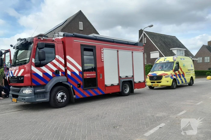Theetuin geventileerd na brand