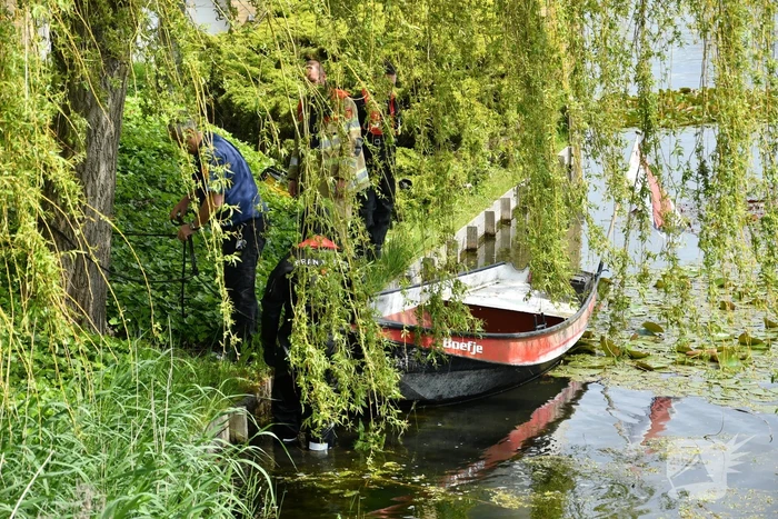 Brandweerduiker ingezet na losdrijvend bootje