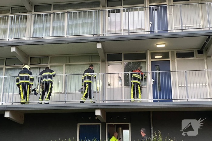 Wateroverlast in flatwoning