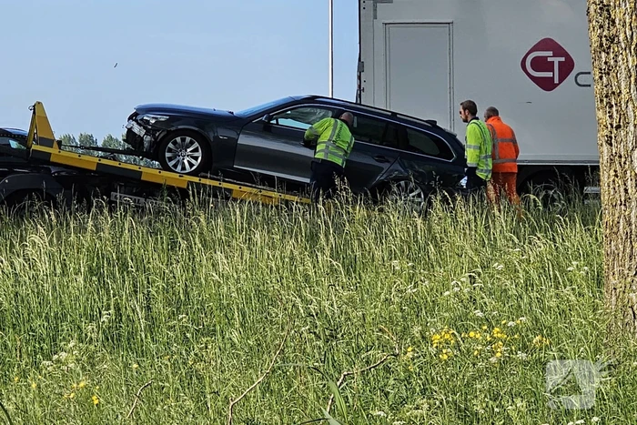 Ongeval op de snelweg zorgt voor afsluiting van drie rijstroken