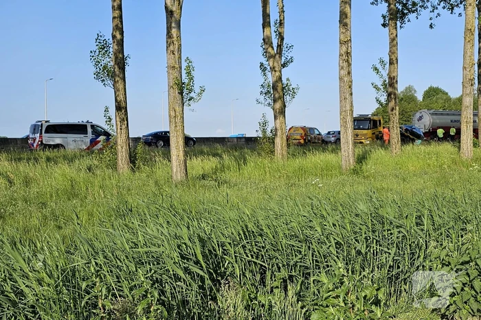 Ongeval op de snelweg zorgt voor afsluiting van drie rijstroken