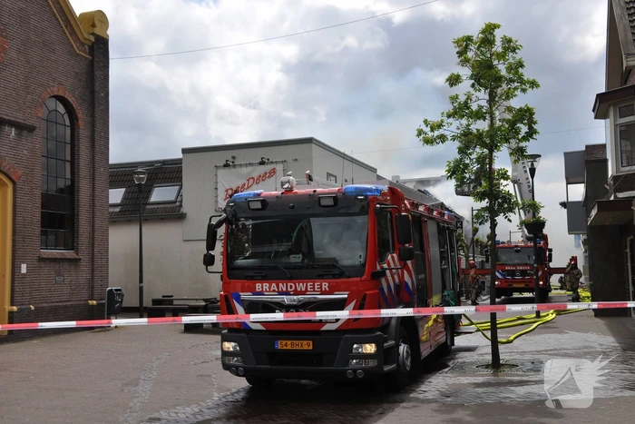 Lokale horecagelegenheid ten prooi aan verwoestende brand