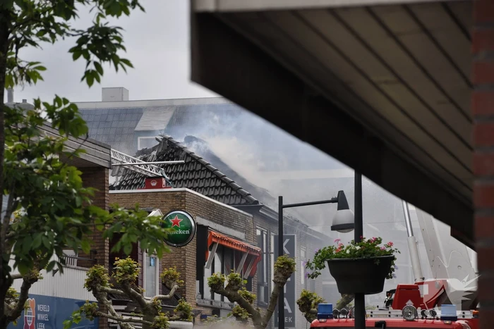 Lokale horecagelegenheid ten prooi aan verwoestende brand