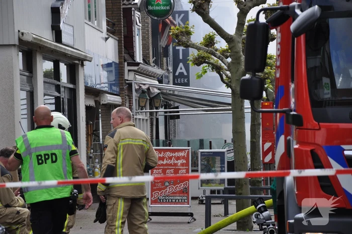 Lokale horecagelegenheid ten prooi aan verwoestende brand