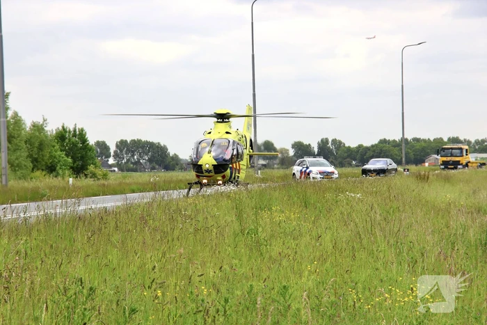 Ernstige aanrijding tussen twee voertuigen