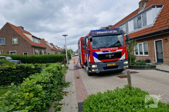 Gaslekkage door aanleg van glasvezel