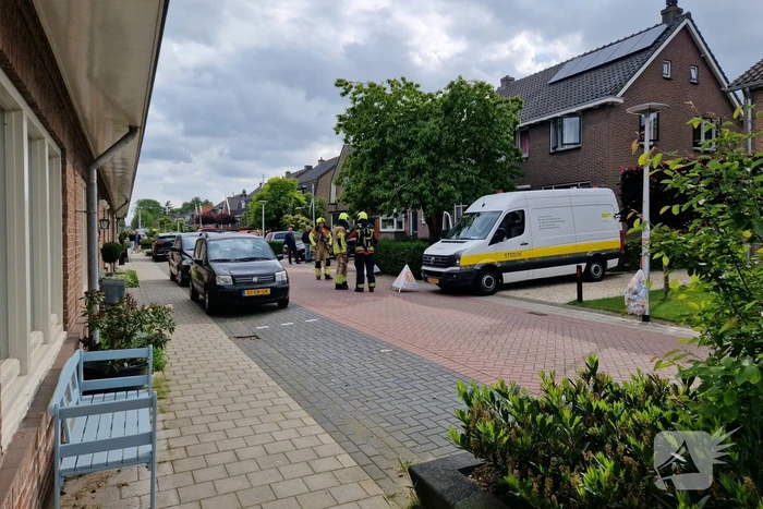 Gaslekkage door aanleg van glasvezel