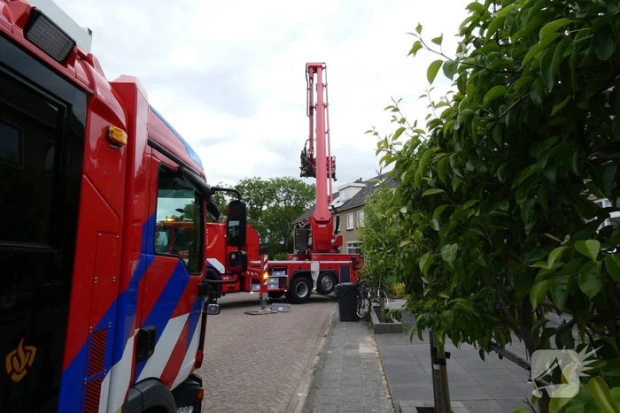 Brandweer redt vastzittende vogel