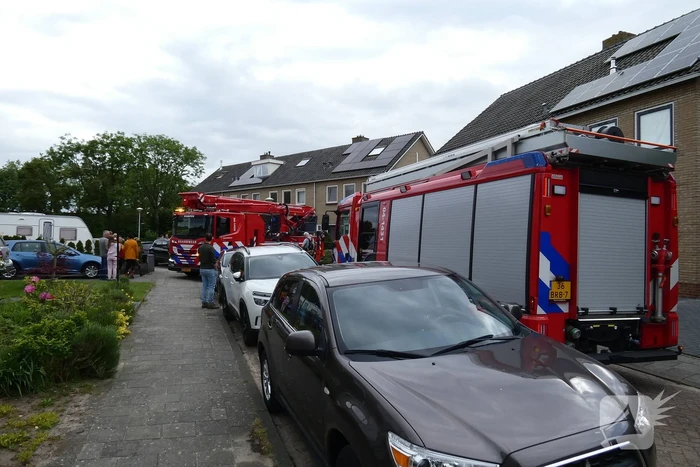 Brandweer redt vastzittende vogel