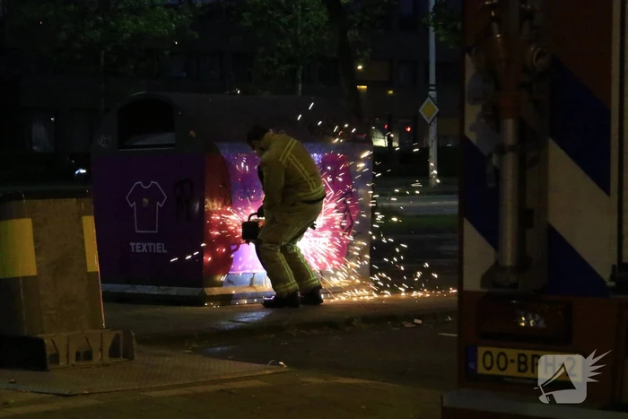 Politie vind gestolen spullen in ondergrondse container