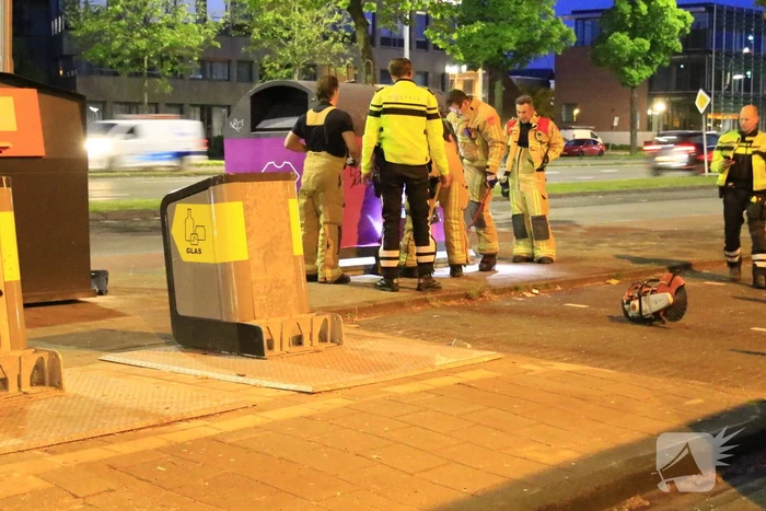 Politie vind gestolen spullen in ondergrondse container