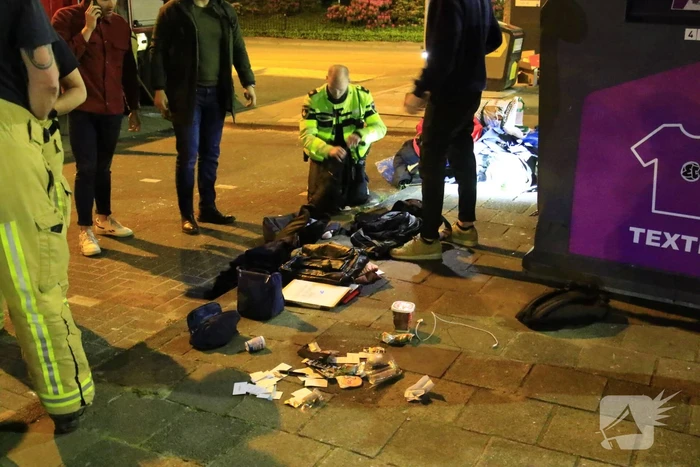 Politie vind gestolen spullen in ondergrondse container