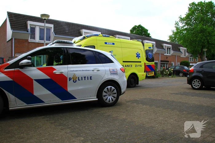 Man gewond na val van ladder