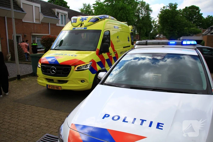 Man gewond na val van ladder