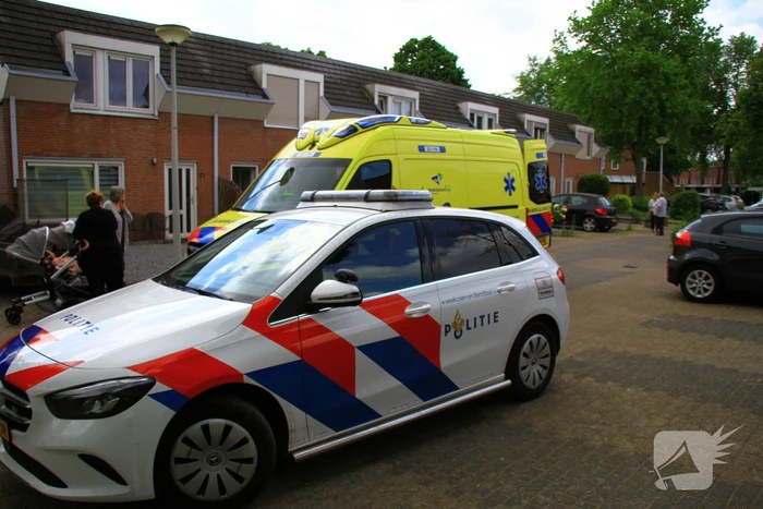 Man gewond na val van ladder