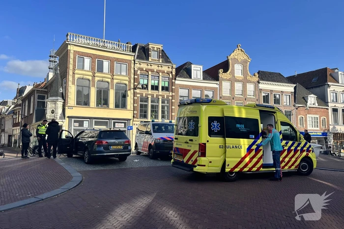 Fietser gewond bij aanrijding met auto