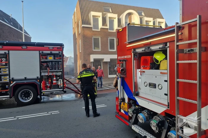 Flinke rookontwikkeling bij kantoorbrand
