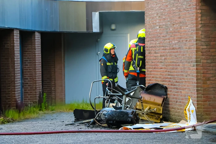 Flinke rookontwikkeling bij kantoorbrand