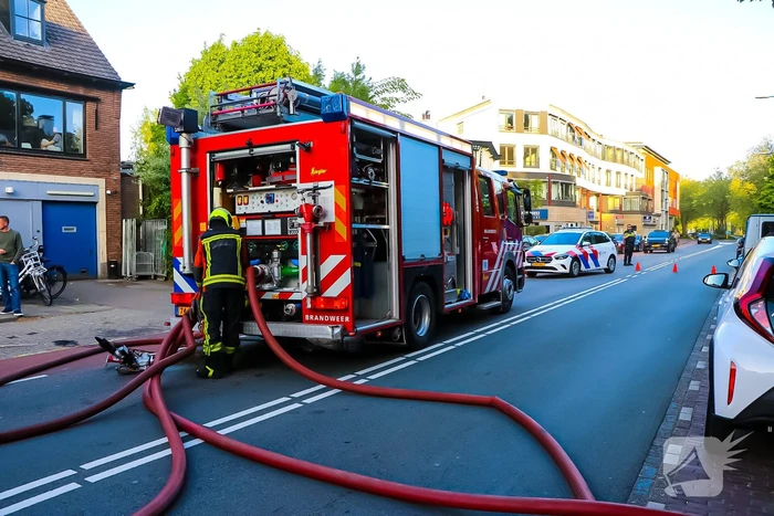 Flinke rookontwikkeling bij kantoorbrand