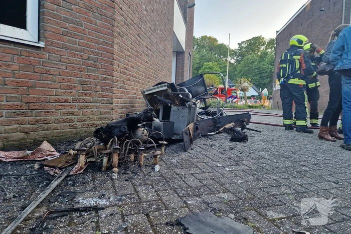 Flinke rookontwikkeling bij kantoorbrand