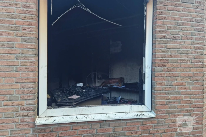 Flinke rookontwikkeling bij kantoorbrand