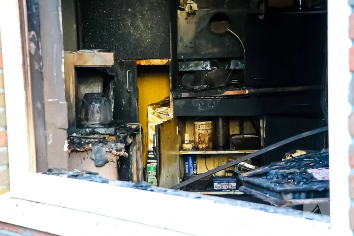 Flinke rookontwikkeling bij kantoorbrand