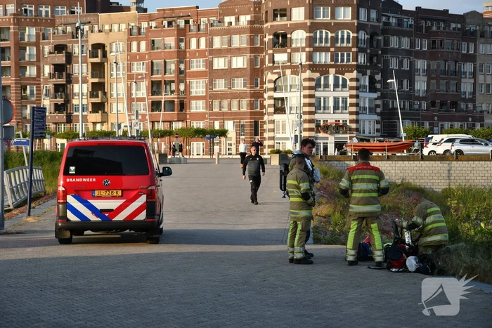Stoomvorming op boot zorgt voor brandweerinzet