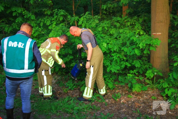 Rugspuit lekt oplossingsmiddel in natuur