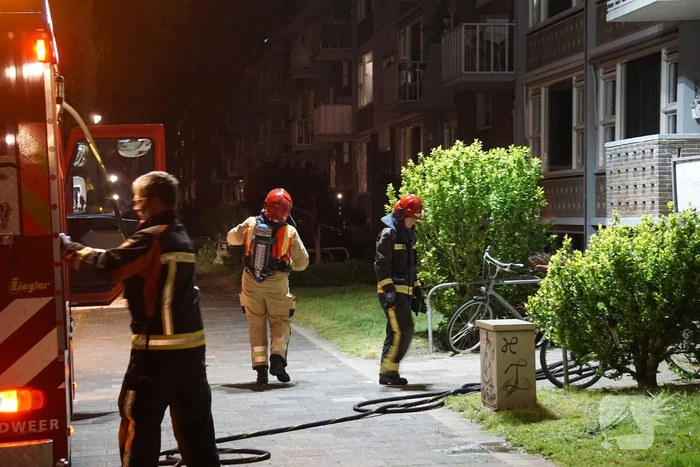 Brand in flatgebouw