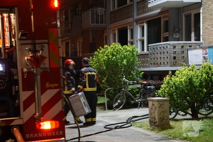 Brand in flatgebouw