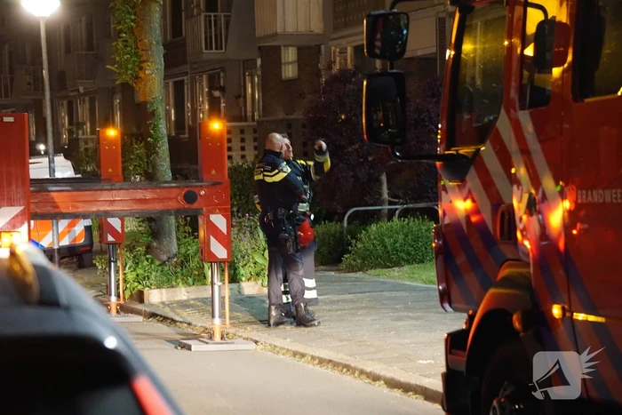 Brand in flatgebouw
