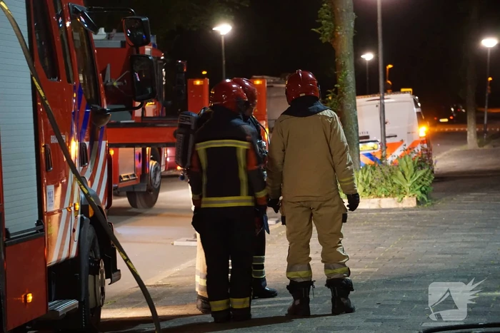 Brand in flatgebouw