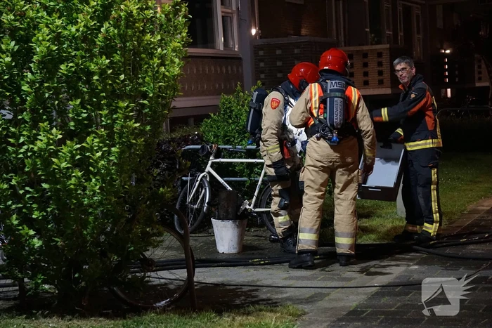 Brand in flatgebouw