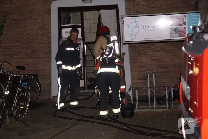 Brand in flatgebouw