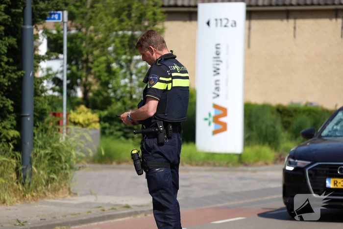 Fietser aangereden door personenauto