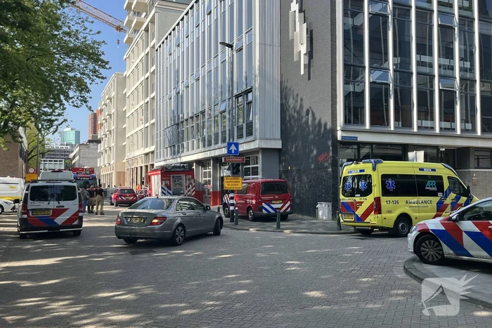 Afgebroken sprinklerkop zorgt voor flinke wateroverlast