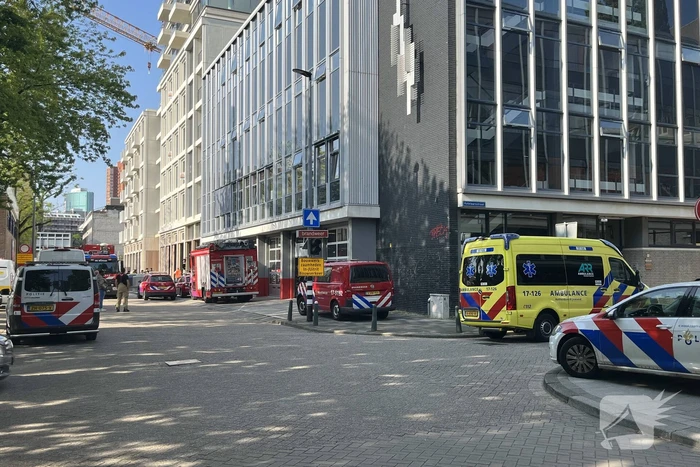 Afgebroken sprinklerkop zorgt voor flinke wateroverlast