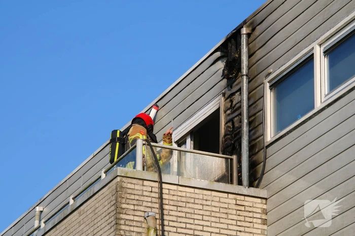 Flinke brandschade aan woning