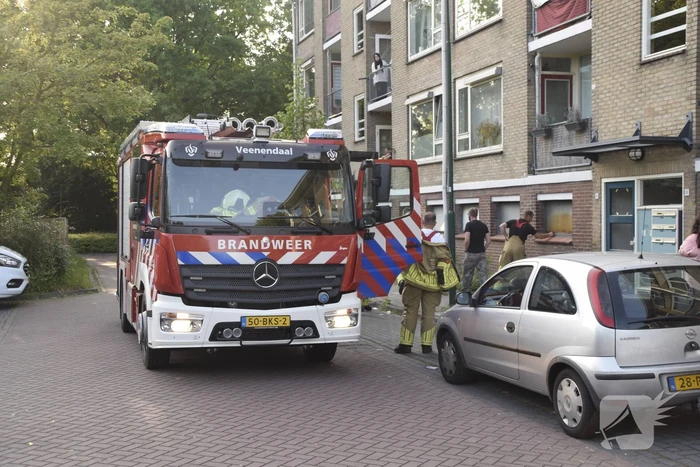 Brandweer ingezet voor vogelnest in muur