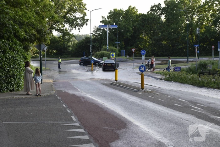 Opnieuw waterlekkage in woonwijk
