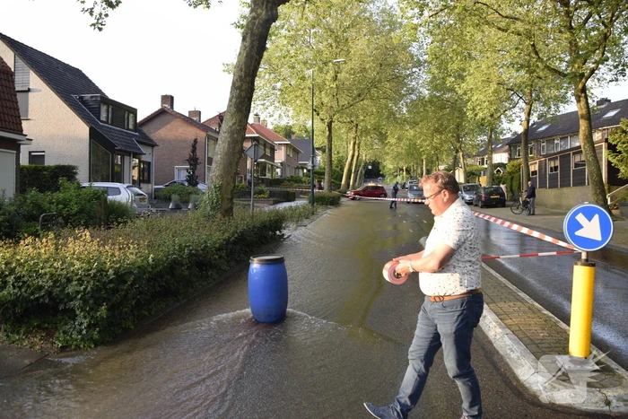 Opnieuw waterlekkage in woonwijk