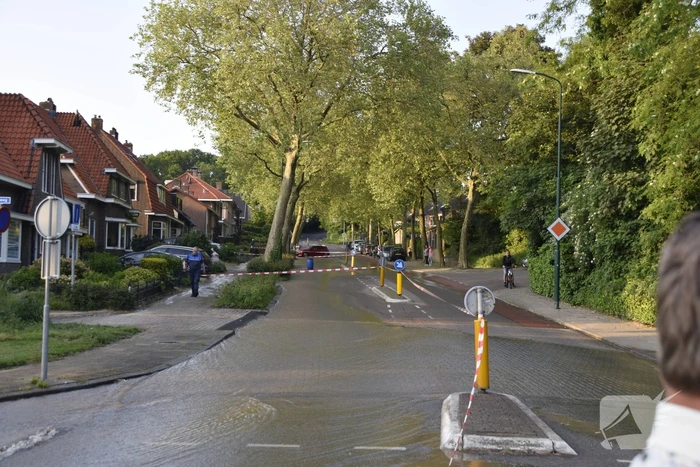 Opnieuw waterlekkage in woonwijk