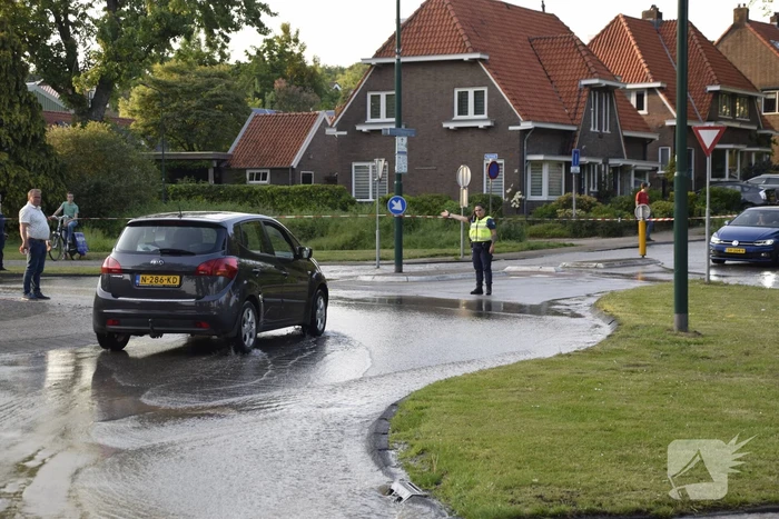 Opnieuw waterlekkage in woonwijk