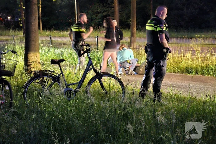 Fietser gewond na val