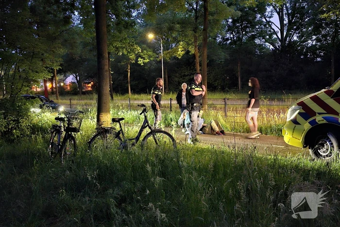 Fietser gewond na val