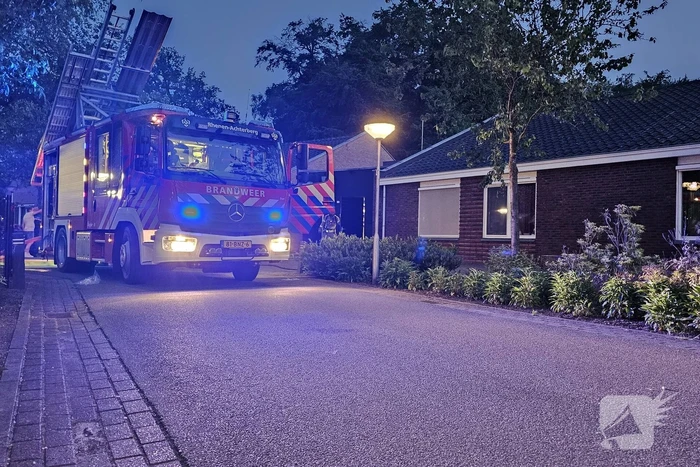 Rook van barbecue zorgt voor melding gebouwbrand