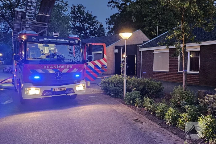 Rook van barbecue zorgt voor melding gebouwbrand