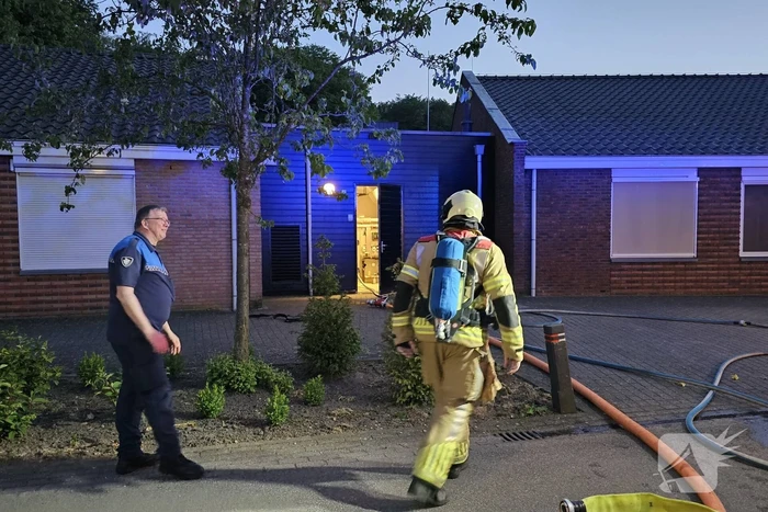 Rook van barbecue zorgt voor melding gebouwbrand